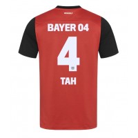 Bayer Leverkusen Jonathan Tah #4 Replika Hemmatröja 2024-25 Kortärmad